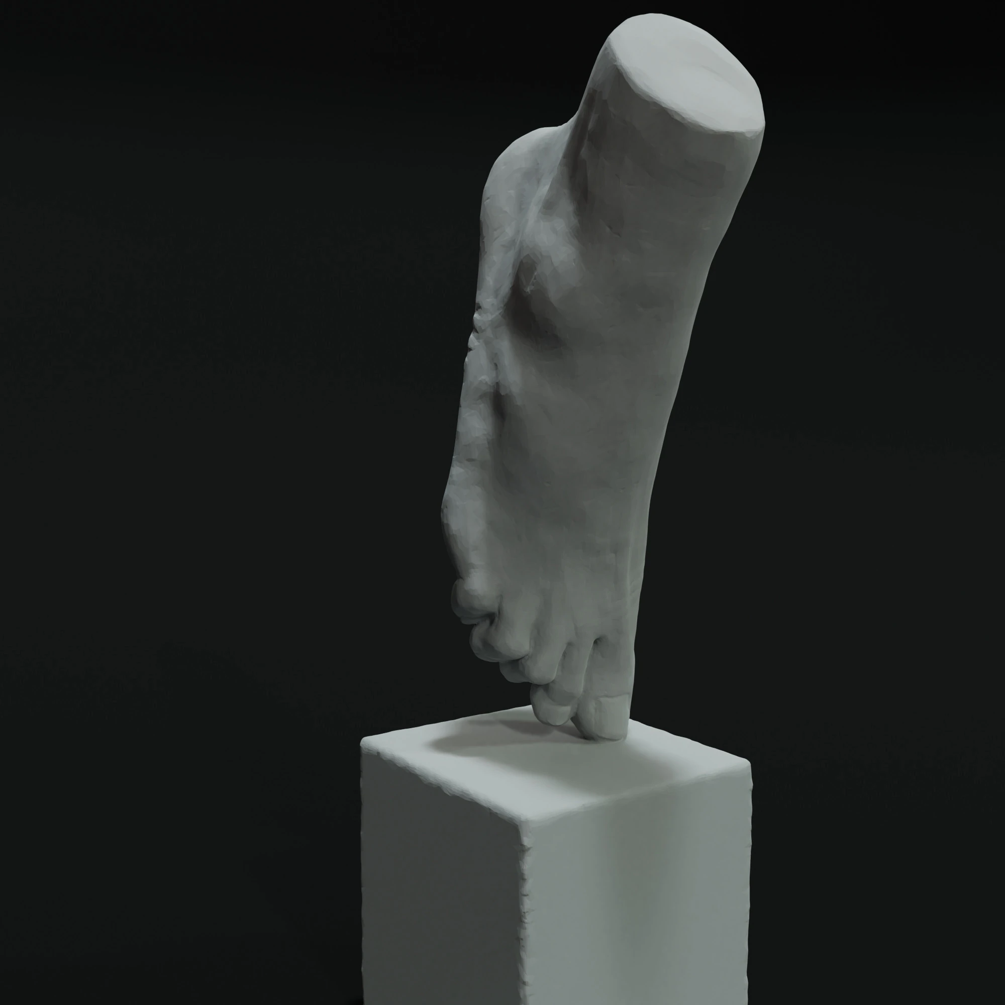 足の彫刻 3Dモデル in 骨格 547421 | 3DExport