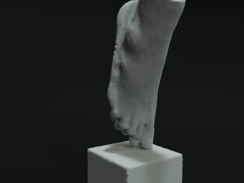 Foot Sculpture 3D Модель