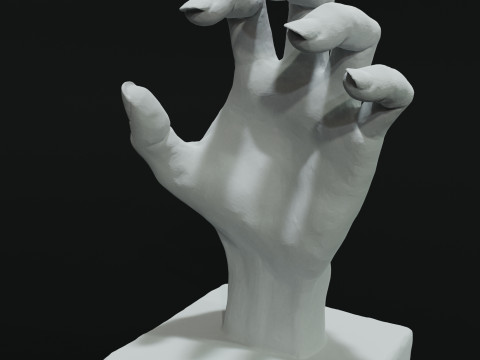 Hand Sculpture Model 3D