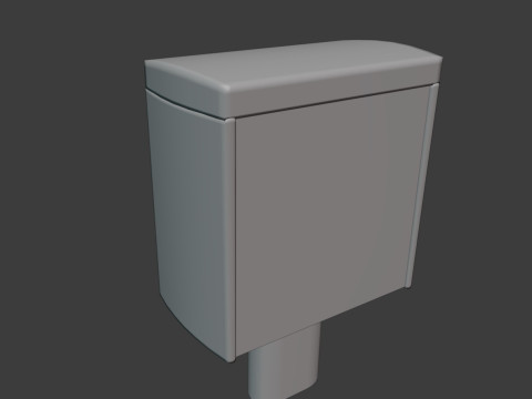 Japanese Mail Post Modello 3D