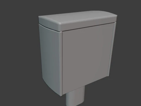 Japanese Mail Post 3D Model