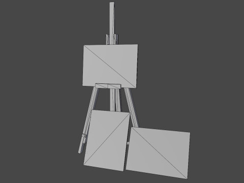 Art Supplies Pack 3D 모델