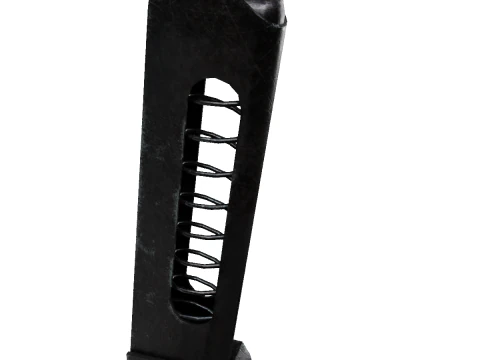 Vecchia pistola Makarov usurata Modello 3D