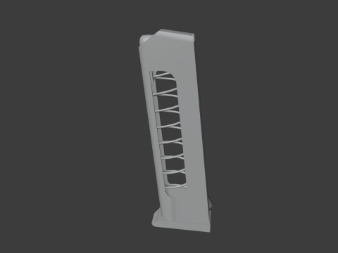 Old worn out Makarov Pistol 3D Model