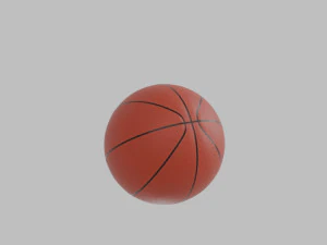 Bola de basquete Modelo 3D
