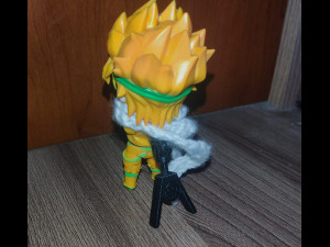 Easel stand for nendoroid Model Cetak 3D
