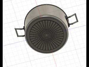 Cooking Pot 3D Model