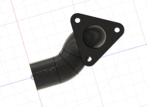 Twisted Pipe 3D Model .c4d .max .obj .3ds .fbx .stl .blend 