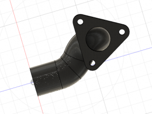 Twisted Pipe 3D Model