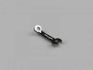 Flat-Head Wrench 3D Model