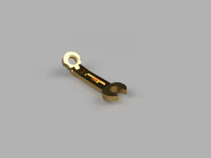 Flat-Head Wrench 3D Model