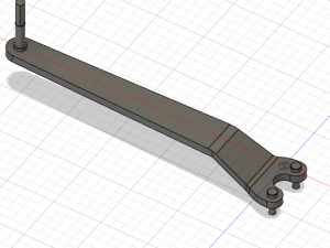 Grinder Key 3D-Modell