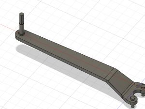 Grinder Key 3D-Modell