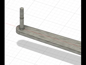 Grinder Key 3D Model