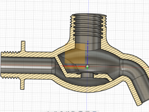 Water Tap 3Dモデル