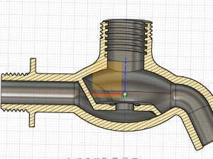Water Tap 3D Model