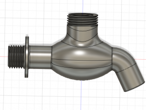 Water Tap 3Dモデル
