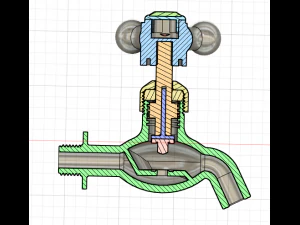 Water Tap 3D Model