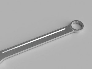 Key 25mm 3D Model