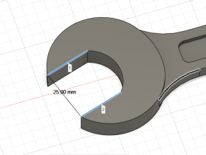 Key 25mm 3D Model