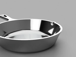 Bratpfanne 3D Modell