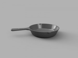 Frying Pan Modello 3D