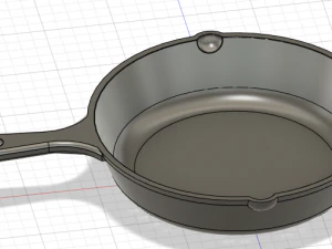 Frying Pan 3D Model