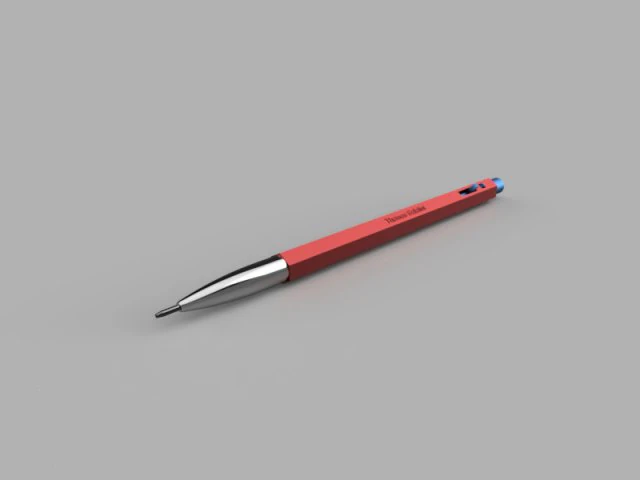 Stift 3D Modell .c4d .max .obj .3ds .fbx .stl .blend 
