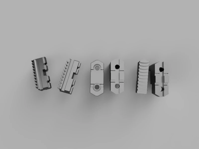 Hard Jaws 3D Model .c4d .max .obj .3ds .fbx .stl .blend 