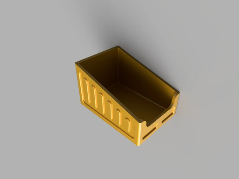 Storage Box 3D Model .c4d .max .obj .3ds .fbx .stl .blend 