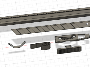 Wallpaper Knife 3D 模型