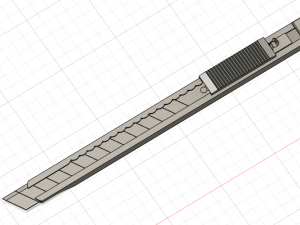 Wallpaper Knife 3D 模型