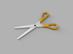 Tesoura Modelo 3D