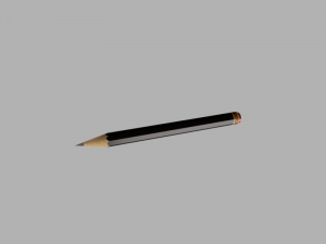Pencil 3D-Modell