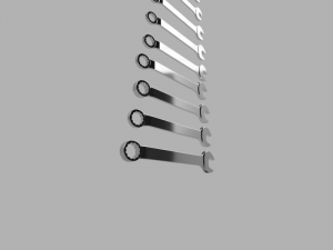 Wrench Set 3D Модель