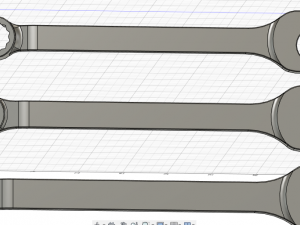 Wrench Set 3D Модель