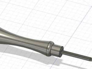 Drawing Pin Ice Crusher 3D Model