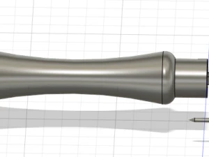 Drawing Pin Ice Crusher 3D Model