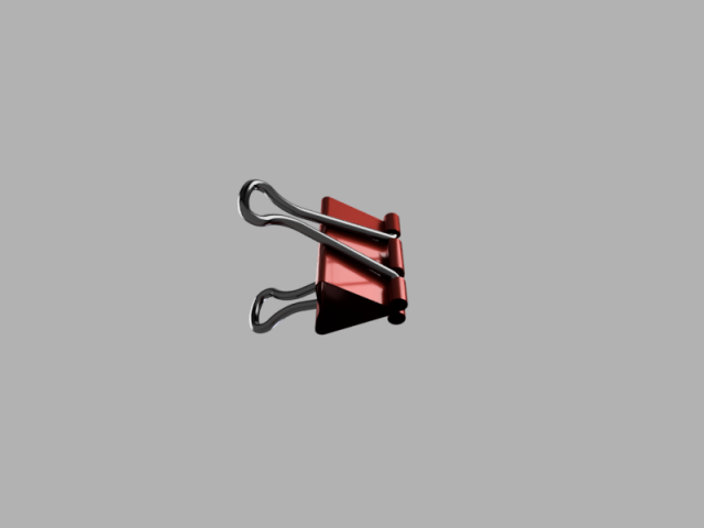 Paper Clip Model 3D .c4d .max .obj .3ds .fbx .stl .blend 