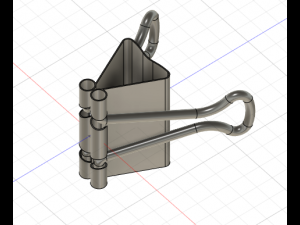 Paper Clip Model 3D