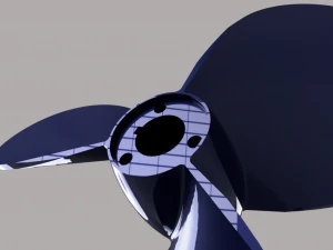 Vite per barca Modello 3D