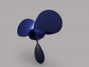 Boat Screw 3D Model