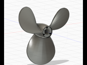 Boat Screw 3D Model