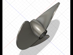 Boat Screw 3D Model