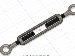 Screw Connector 3D Model