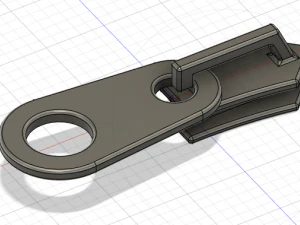 Zipper 3D Model