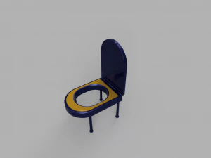 Portable Toilet 3D Model