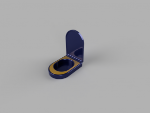 Portable Toilet Model 3D