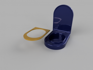 Portable Toilet Model 3D