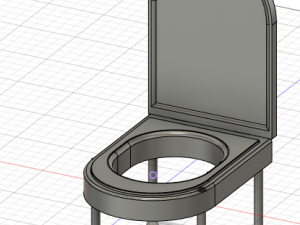 Portable Toilet Model 3D